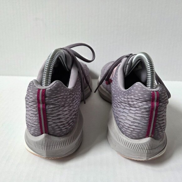 Nike Sneakers Womens 9 Gray Purple Zoom Winflo 5 BV6136 Running Jogging Shoes - Picture 7 of 9